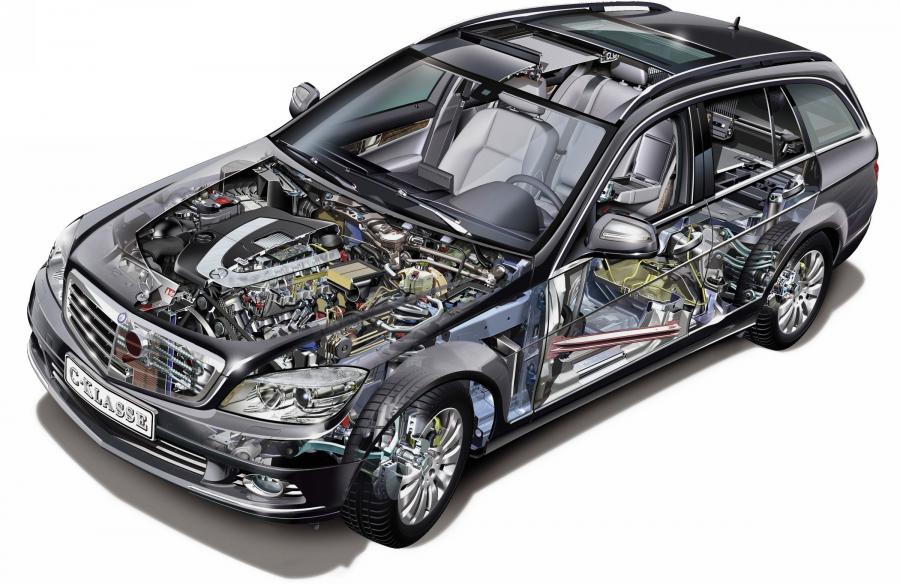  Mercedes-Benz C-Class Estate 2007 года  (фото 38 из 237)